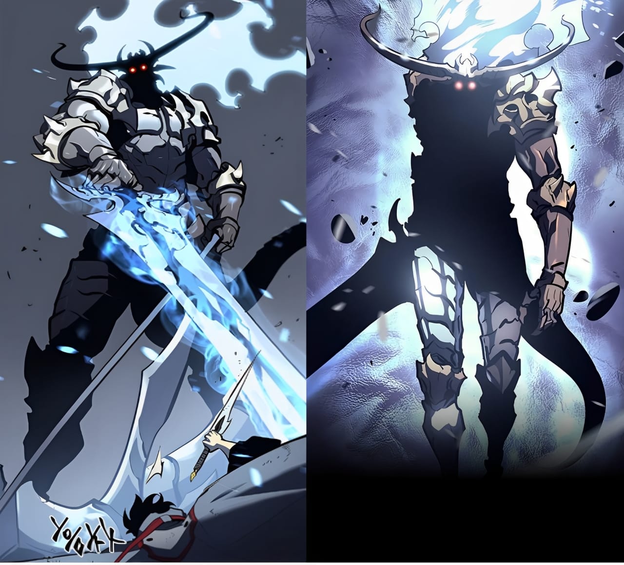 7. Personagem mais poderoso Monarca das Chamas Brancas Baran - Solo Leveling
